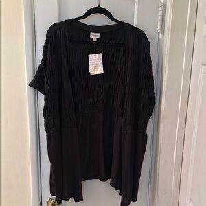 Black Boho Kimono Cardigan